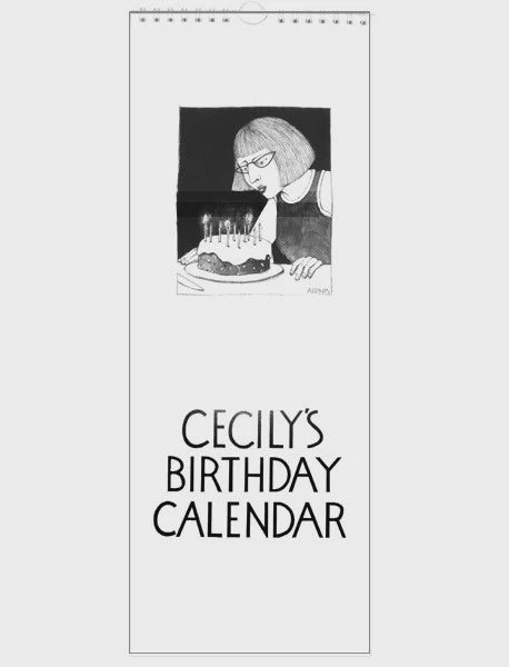 Cecily Birthday Calendar