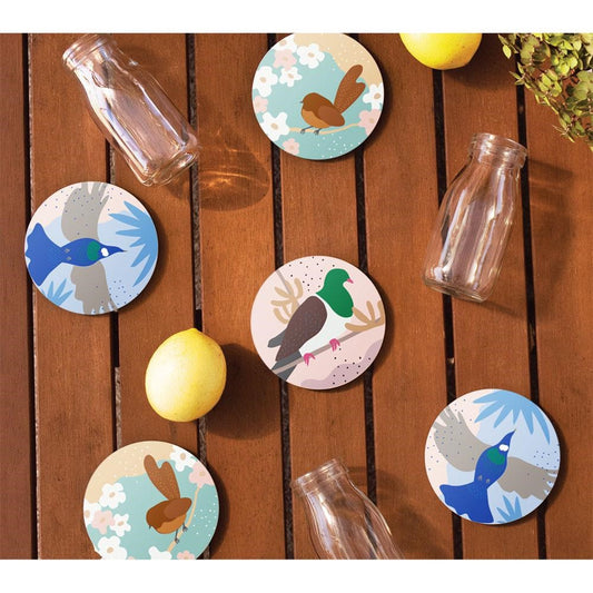 Coaster Cut Out Kereru
