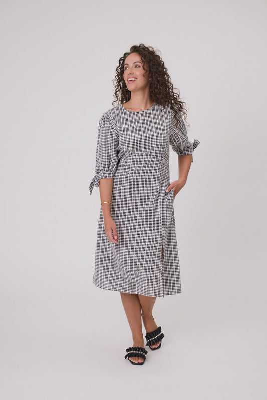 Siena Check Dress
