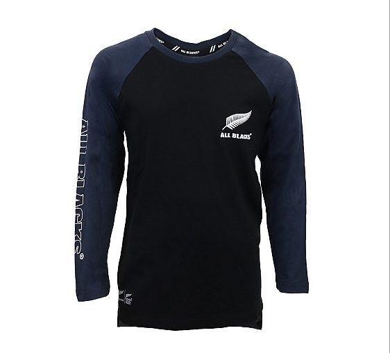 All Blacks Kids Raglan Sleeve