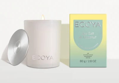 Ecoya Sea Salt and Cocoanut 80g Candle