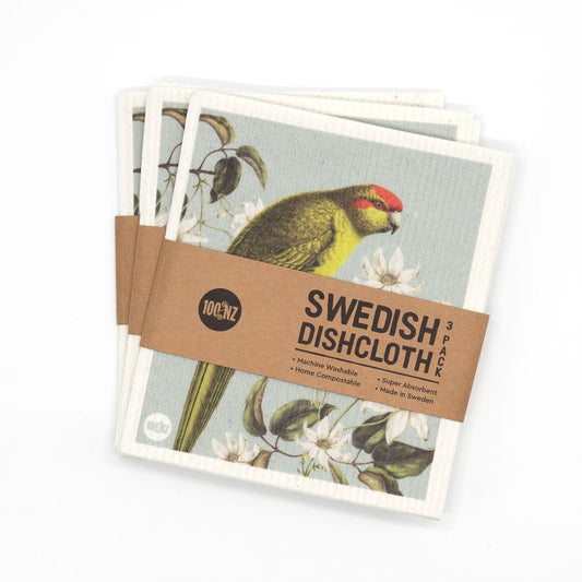 Birds and Botanicals Swedish Dish Cloth