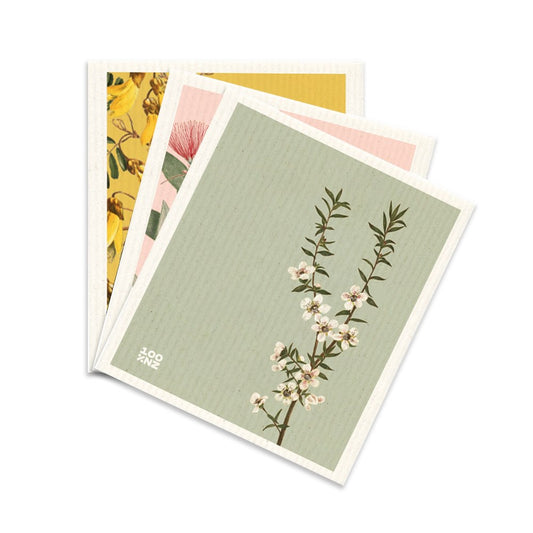 Swedish Dish Cloth Vintage Botanicals