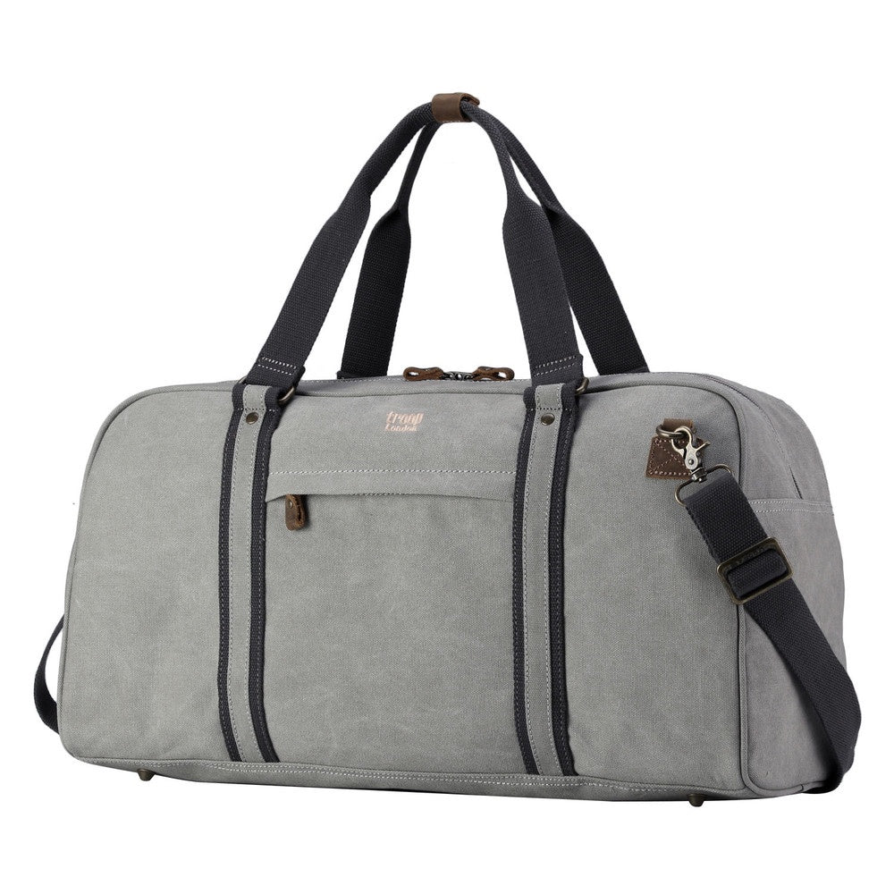 Explorer Holdall - Ash Grey with Black Trim