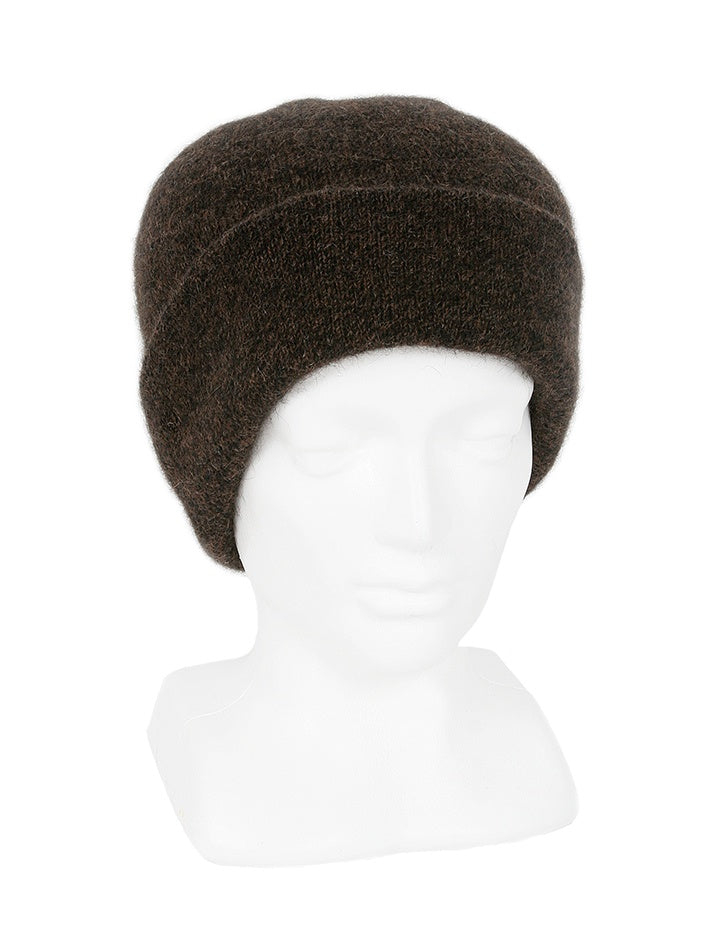 Possum Merino Beanie - Brown Marl