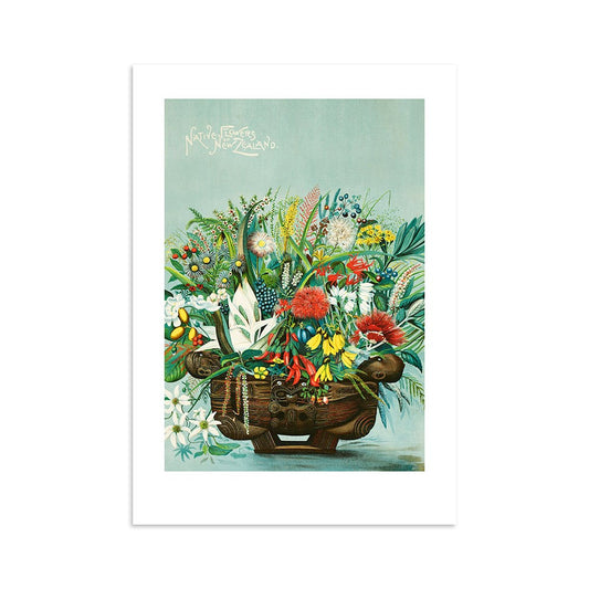 NZ Native Flower A4