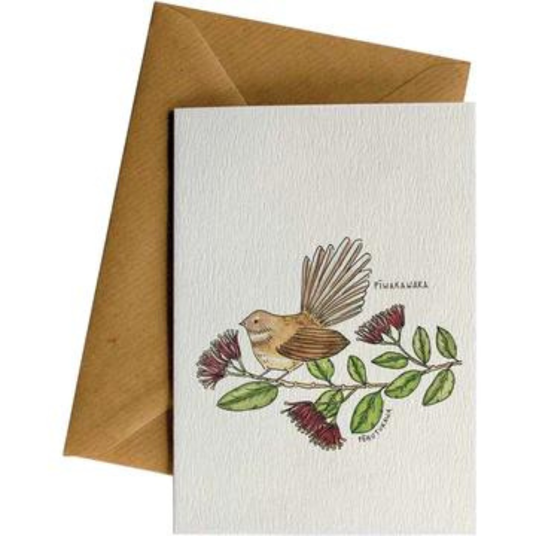Little Difference Piwakawaka Xmas Card