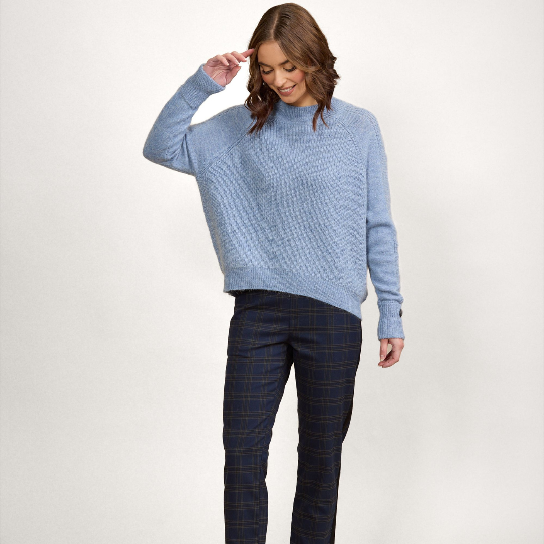 Mia Sweater-Sky Blue