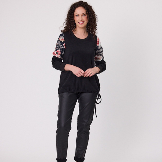Margo Top-Black