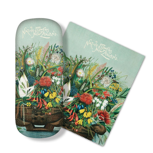 NZ Native Flower Glasses Case