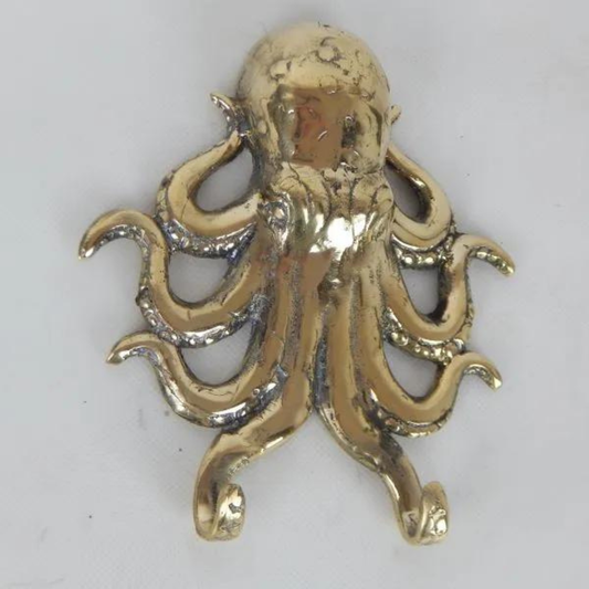 Brass Octopus Hook