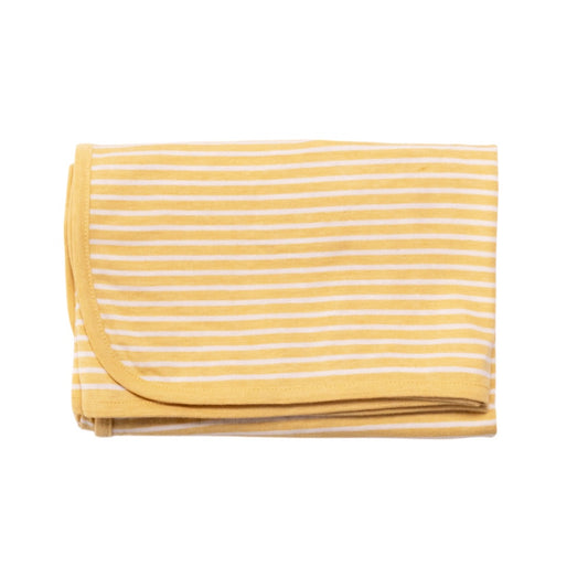 Merino Organic Cotton Swaddle Blanket-Buttercup