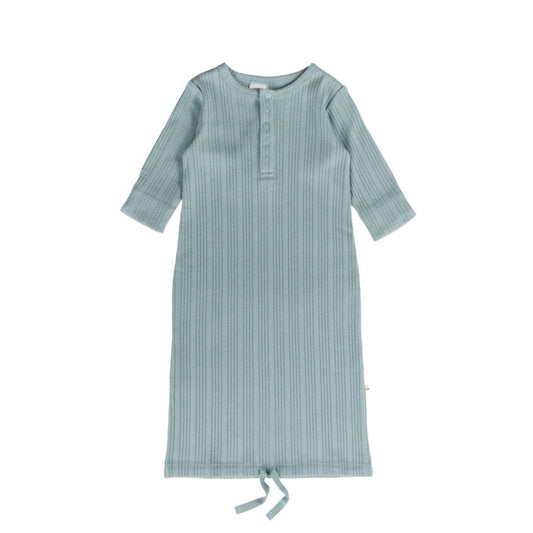 Woolbabe Henley Gown-Tidemarl