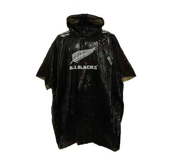 All Blacks Disposable Poncho
