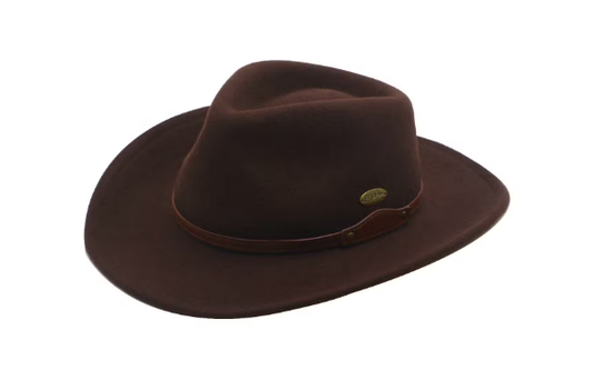 Brooklyn  Wool Hat-Brown