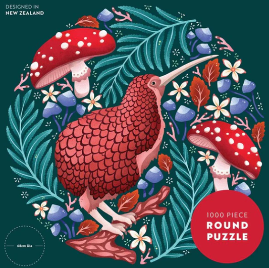 Catherine Marion Round Puzzle Kiwi