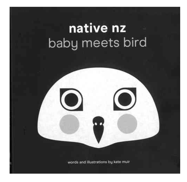 Native NZ Baby Meets Bird