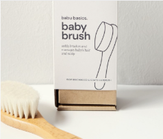 Wooden Baby Hairbrush