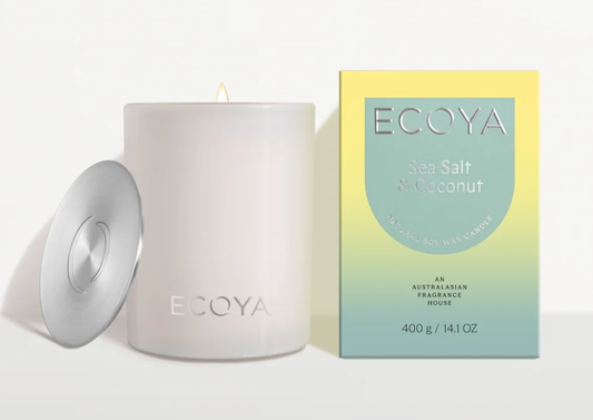 Ecoya Sea Salt and Coconut 400g Candle