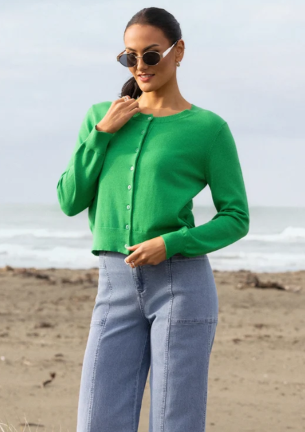 Knewe Mimi Cardi - Parakeet
