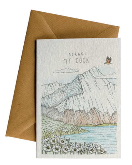 Little Difference Mt Cook Card