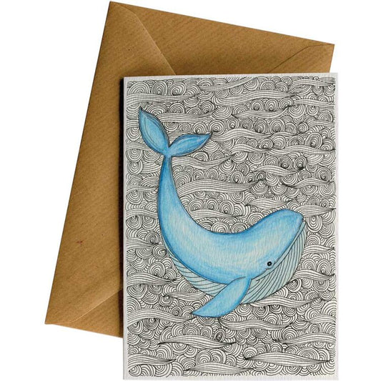 Little Difference Whale Card