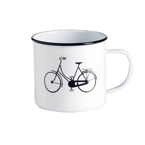 Enamel Mug Ka Pai Kiwi - Bike