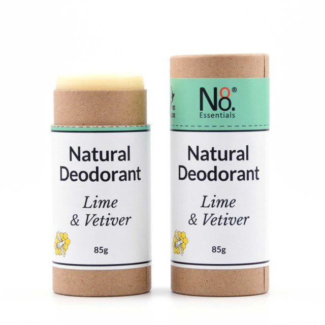 100% Natural Deodorant - Lime & Vetiver