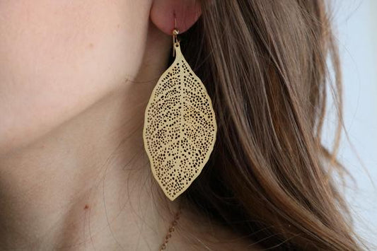 Laser Cut Earrings