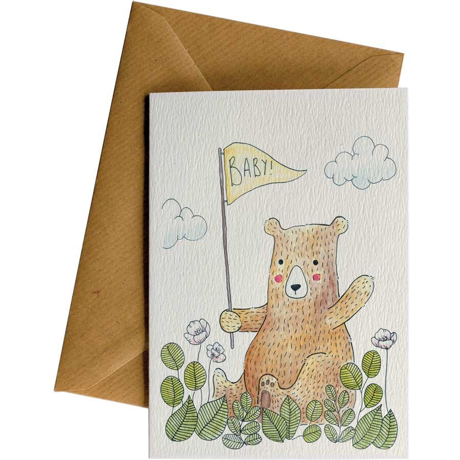 Little Difference Baby Bear Card