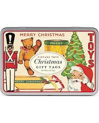 Cavallini Christmas Gift Tags - Toys
