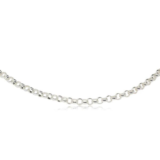 B2 Sterling Silver Belcher Chain Necklace