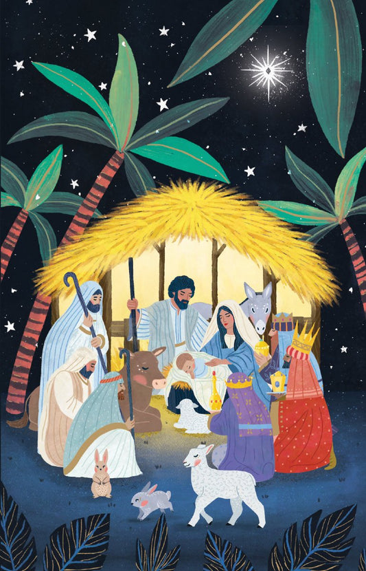 Roger La Borde Christmas Card Pack - Nativity