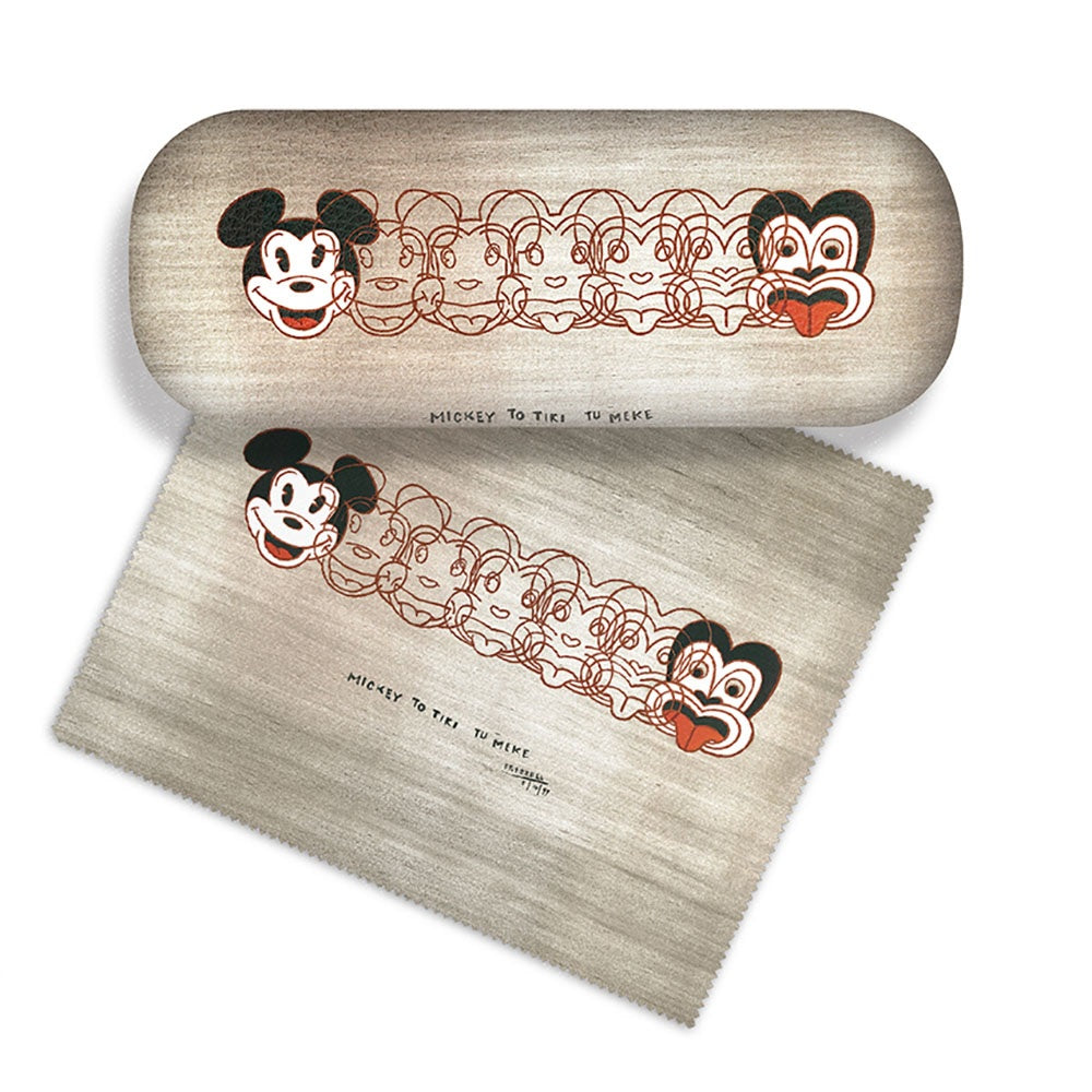 Glasses Case Set Dick Frizzell Mickey to Tiki