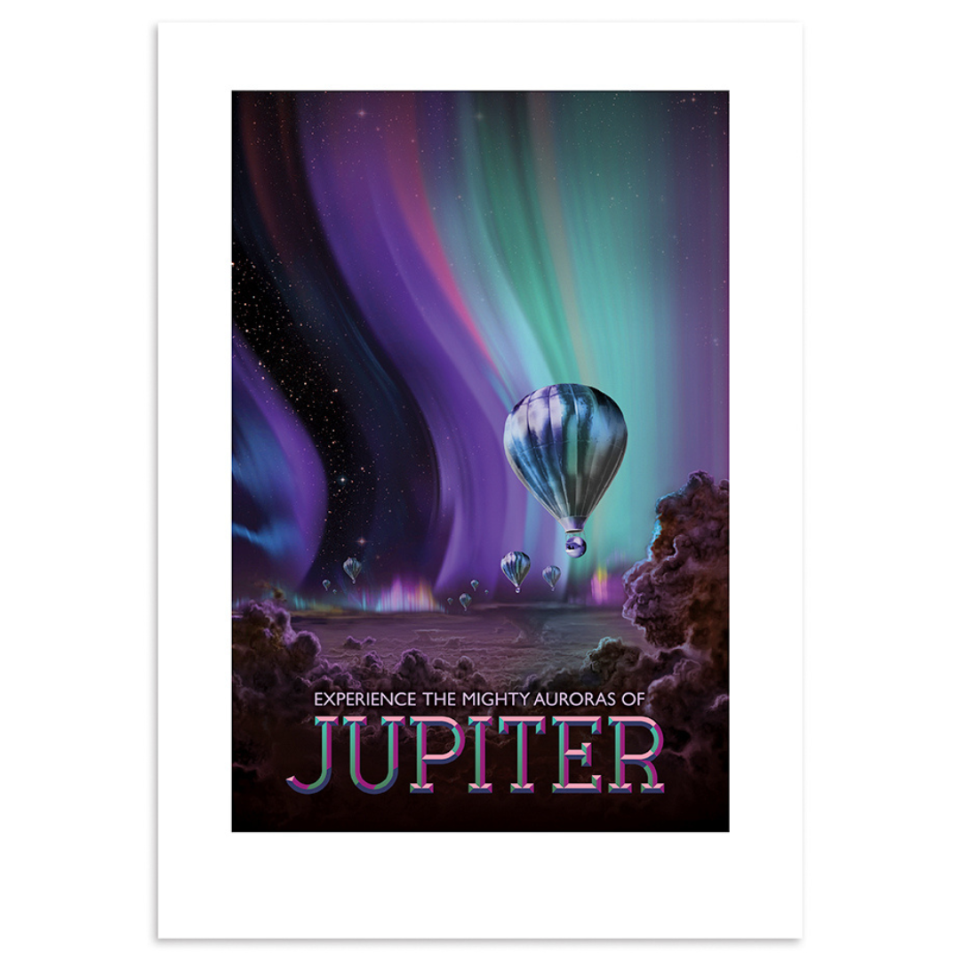 A4 NASA Space Travel Print Jupiter