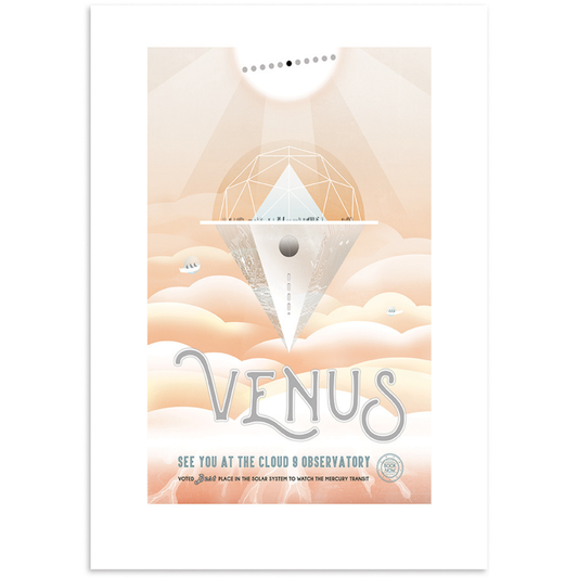 A4 NASA Space Travel Print Venus