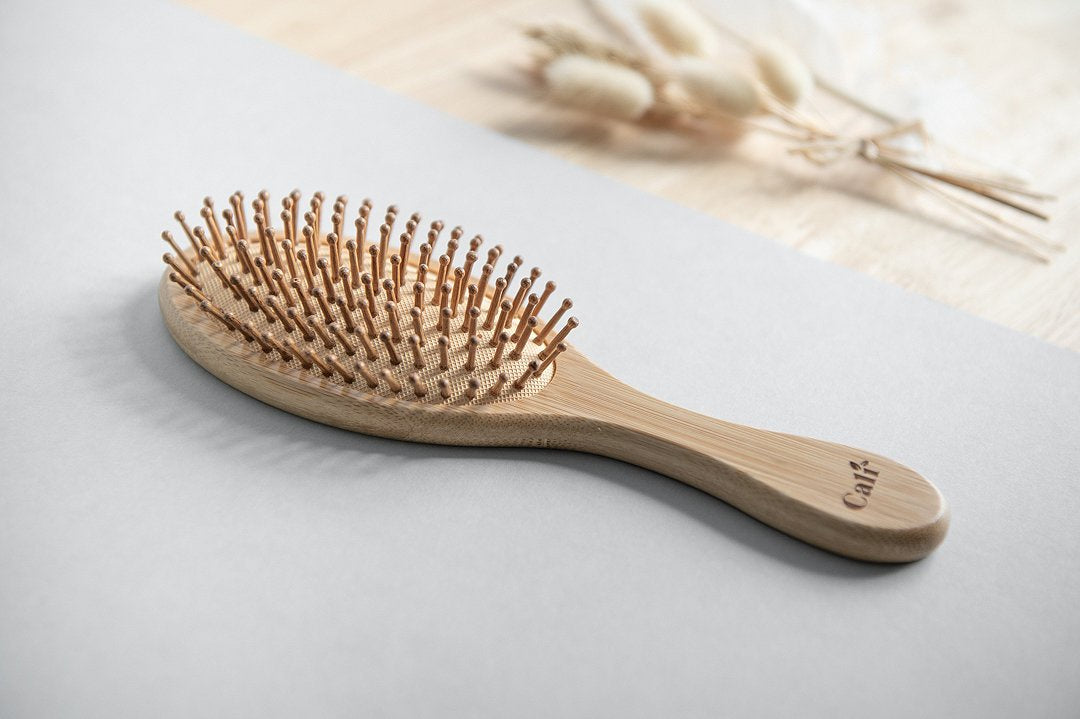 Bamboo and Natural Rubber Hairbrush