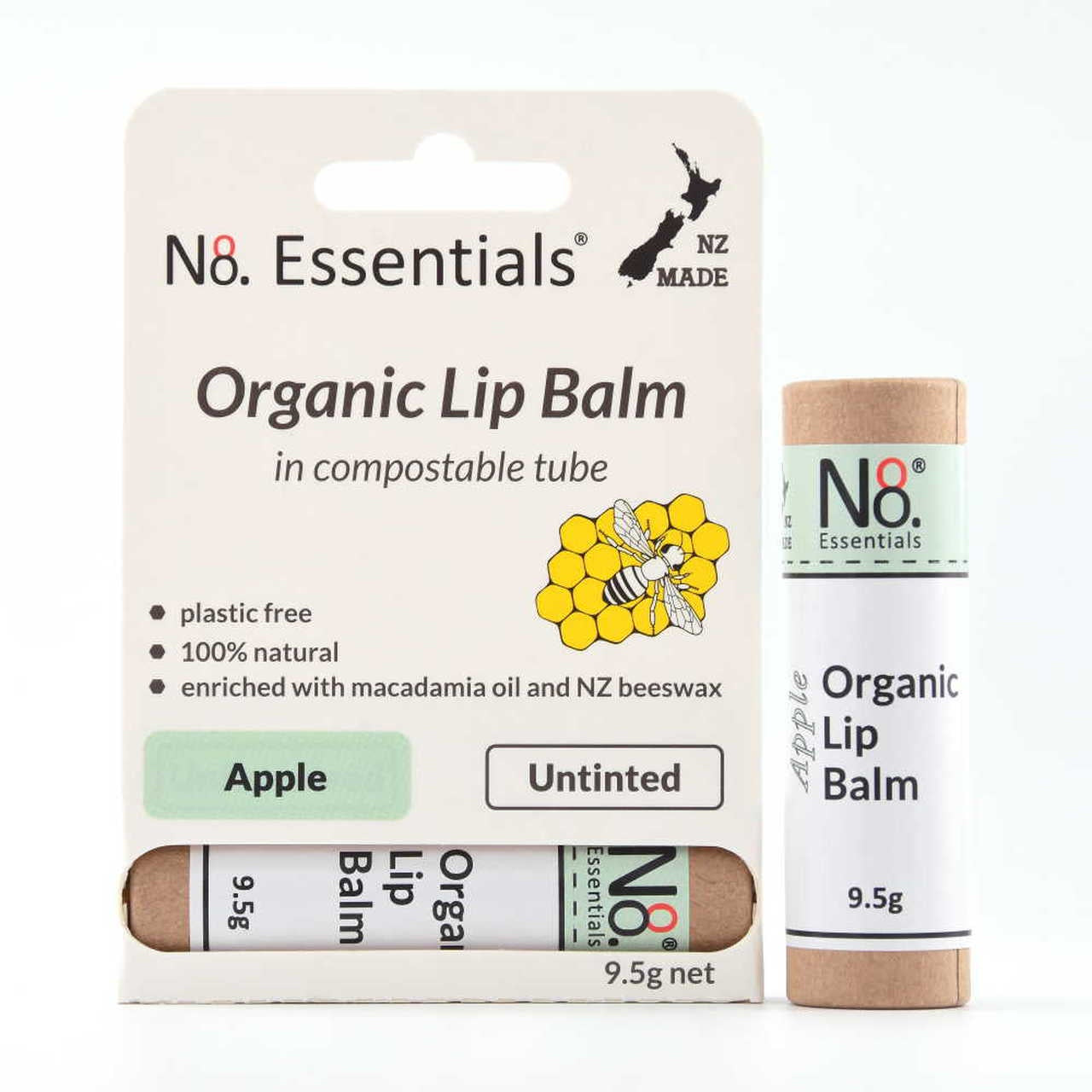 100% Natural - Organic Lip Balm - Apple
