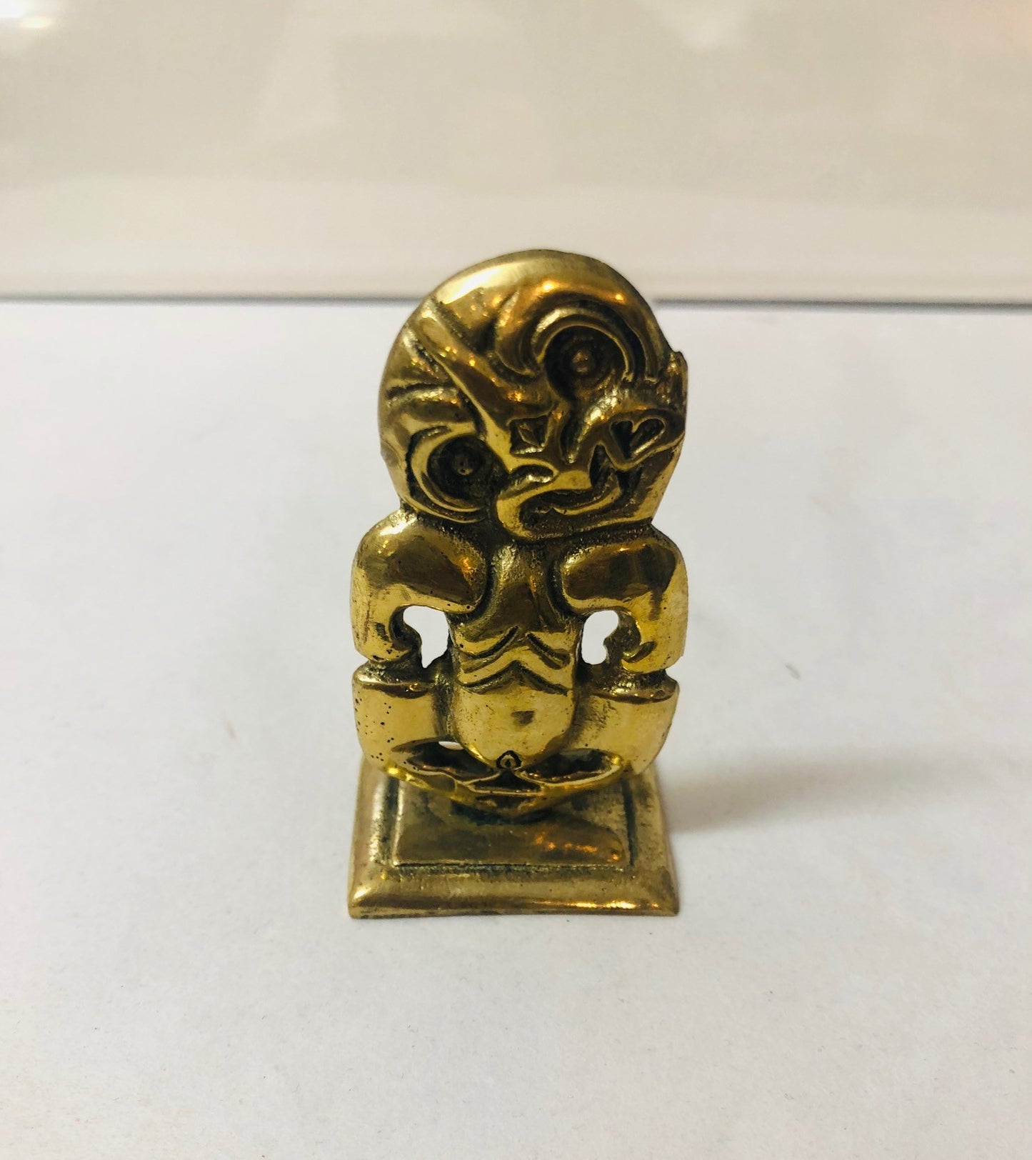 Gold Polished Bronze Tiki