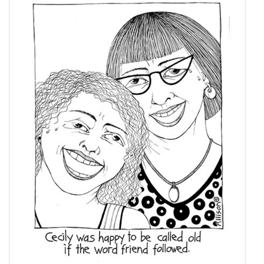 Cecily Tea Towel Old Friend