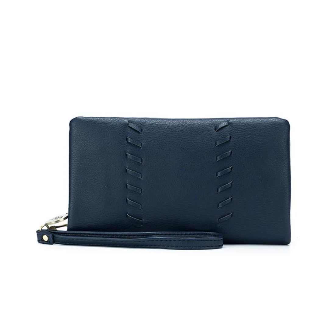 Sky Wallet Crossbody Clutch Navy